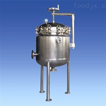 全系列滤芯式夹套过滤器 不锈钢双层保温过滤机