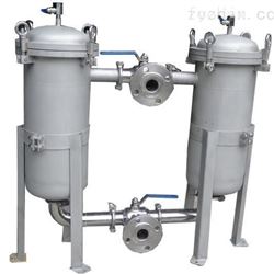 全系列不锈钢双联过滤器 滤芯式并联切换过滤机